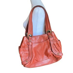 Tignanello cognac purse- free gift with purchase 🎁